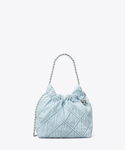 Tory Burch(トリーバーチ)デニム ハンドバッグ ショルダーバッグ TORY BURCH トリーバーチ フレミング FLEMING レディース