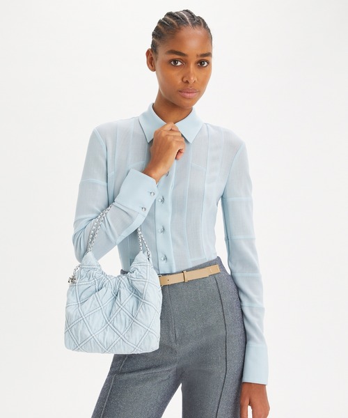 Tory Burch(トリーバーチ)デニム ハンドバッグ ショルダーバッグ 楽天市場】トリーバーチ バッグ 斜めがけバッグ ショルダー