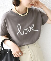 【WEB限定】ファンシー コード 刺繍 ロゴ TEE