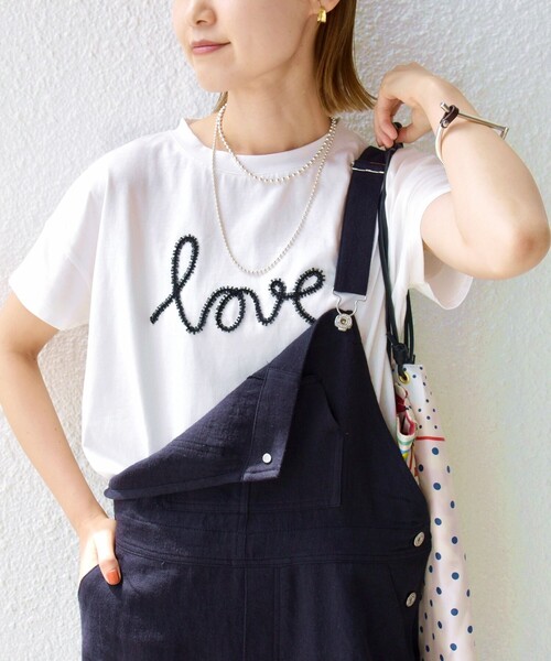 WEB限定】ファンシー コード 刺繍 ロゴ TEE（Tシャツ/カットソー