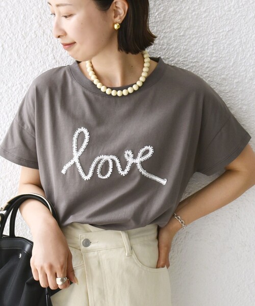WEB限定】ファンシー コード 刺繍 ロゴ TEE（Tシャツ/カットソー