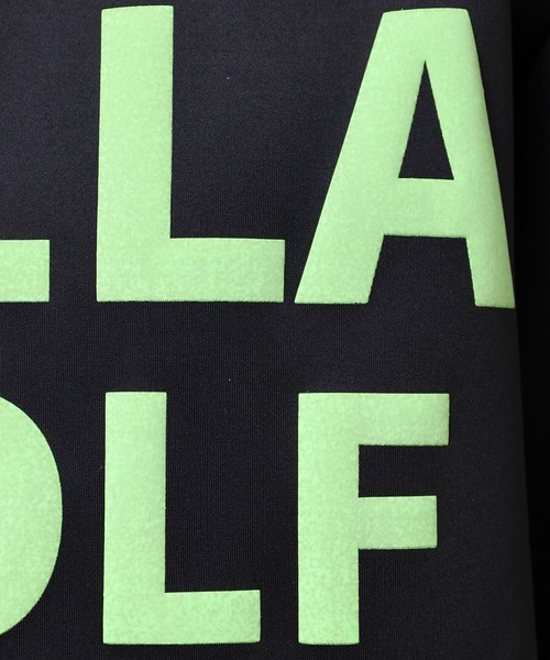 stella77golf(ステラセブンティーンセブンゴルフ)の「蛍光カラーゴルフモックネック半袖T(Tシャツ/カットソー・メンズ・ホワイト/ブラック/イエロー系/オレンジ系・M/XL/S/L)」の7枚目の写真