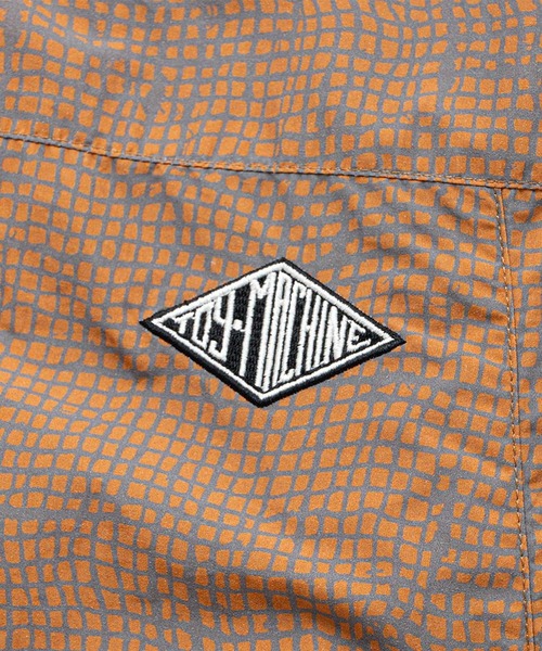 TOY MACHINE(トイ マシーン)の「TM WEB PRINT STAND JACKET(その他アウター・メンズ・キャメル・M/XL/L)」の4枚目の写真