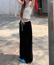 CERCA | 【 MEMECLE / メメクル 】ダブルウエスト カジュアルイージーパンツ(その他パンツ)