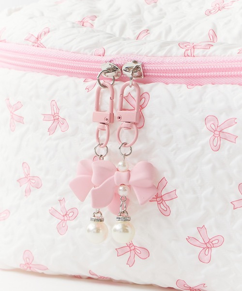 リボンチャック リボン柄ポーチ（ポーチ）｜ROOPTOKYO（ループ