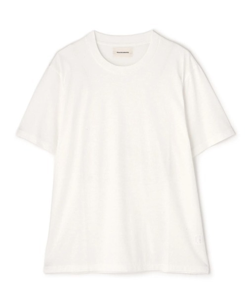 marka（マーカ）の「marka / マーカ / ORGANIC GIZA 80/2 KNIT REGULAR FIT Tee / オーガニックGIZA 80/2天竺 / レギュラーフィットTee（Tシャツ/カットソー・メンズ・ブラック/ホワイト・3/2）」の3枚目の写真