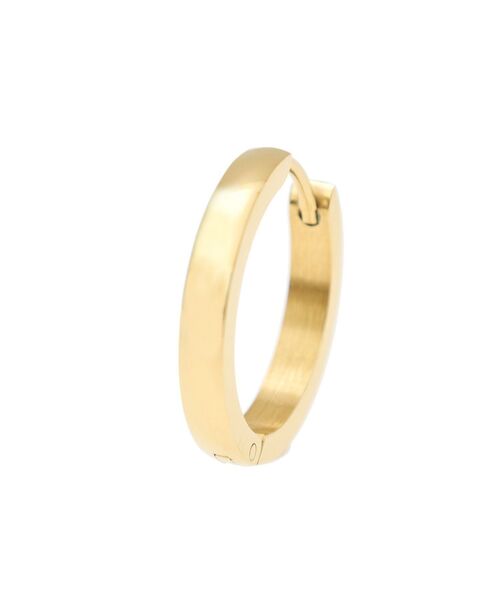 AMERICAN HOLIC(アメリカンホリック)の「ステンレス ワンタッチフープピアス(ピアス(両耳用)・レディース・シルバー/ゴールド・FREE)」の5枚目の写真