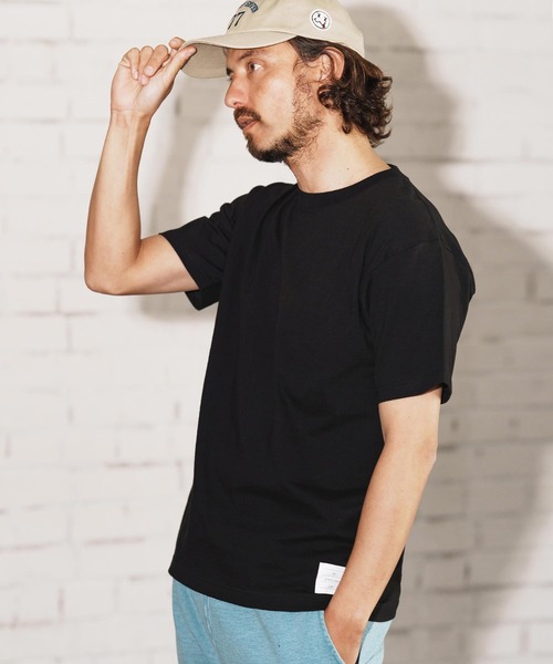 seventy seven（セブンティセブン）の「mt9672-middle onz S-S t-shirts (77label) Tシャツ（Tシャツ/カットソー・メンズ・グリーン/ホワイト/ブラック/ヘザーグレー・S/M/L/XL）」の11枚目の写真