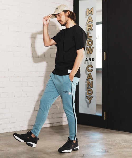 seventy seven（セブンティセブン）の「mt9672-middle onz S-S t-shirts (77label) Tシャツ（Tシャツ/カットソー・メンズ・グリーン/ホワイト/ブラック/ヘザーグレー・S/M/L/XL）」の14枚目の写真