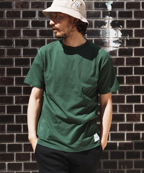 seventy seven（セブンティセブン）の「mt9672-middle onz S-S t-shirts (77label) Tシャツ（Tシャツ/カットソー・メンズ・グリーン/ホワイト/ブラック/ヘザーグレー・S/M/L/XL）」の19枚目の写真