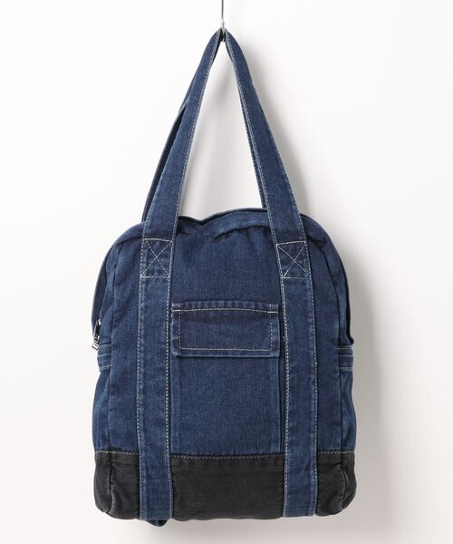 aimoha(アイモハ)の「B.A.G. デニムバックパック(バックパック/リュック・レディース・ライトブルー/ネイビー・FREE)」の15枚目の写真