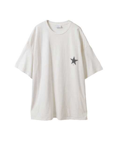 CONVERSE TOKYO（コンバーストウキョウ）の「PIGMENT DYE PUMA BACK PRINT TEE（Tシャツ/カットソー・レディース・ブラック/レッド/ホワイト・MEDIUM/SMALL）」の14枚目の写真