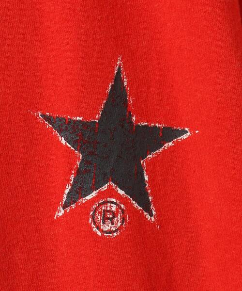 CONVERSE TOKYO（コンバーストウキョウ）の「PIGMENT DYE PUMA BACK PRINT TEE（Tシャツ/カットソー・レディース・ブラック/レッド/ホワイト・MEDIUM/SMALL）」の12枚目の写真