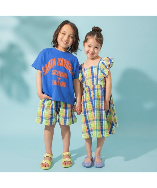 BREEZE（ブリーズ）の「【リンク/ジュニア対応】もっとスズシーサッカーワンピース（ワンピース・キッズ・オレンジ/グリーン/ブラック・90/100/110/120/80/130/140）」の8枚目の写真