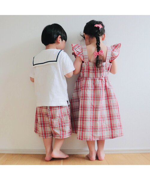 BREEZE（ブリーズ）の「【リンク/ジュニア対応】もっとスズシーサッカーワンピース（ワンピース・キッズ・オレンジ/グリーン/ブラック・90/100/110/120/80/130/140）」の10枚目の写真