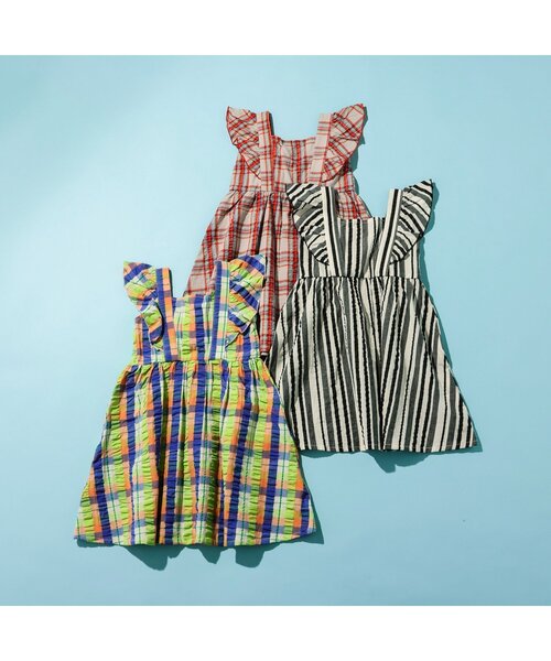 BREEZE（ブリーズ）の「【リンク/ジュニア対応】もっとスズシーサッカーワンピース（ワンピース・キッズ・オレンジ/グリーン/ブラック・90/100/110/120/80/130/140）」の11枚目の写真