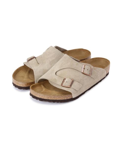BIRKENSTOCK(ビルケンシュトック)の「BIRKENSTOCK/ビルケンシュトック ZURICH チューリッヒ MEN'S 1025045(サンダル・メンズ・ブラック/ベージュ・42/41/40)」の1枚目の写真