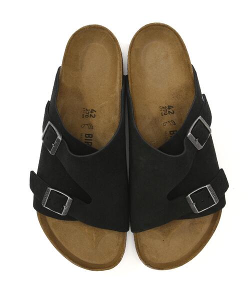 BIRKENSTOCK(ビルケンシュトック)の「BIRKENSTOCK/ビルケンシュトック ZURICH チューリッヒ MEN'S 1025045(サンダル・メンズ・ブラック/ベージュ・42/41/40)」の3枚目の写真