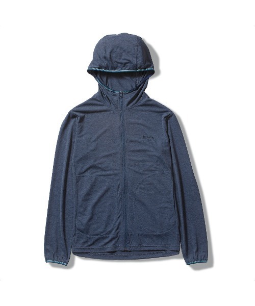 ダイアグラム　カットソー　狐　ブルーフォックスファー　2WAY　黒　日本製　36 SCフーディ（Tシャツ/カットソー）｜Foxfire（フォックス