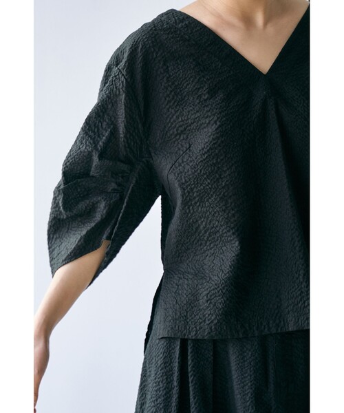 JAKKE RITA PAINTBRUSH PRINT エコファー コート 総柄