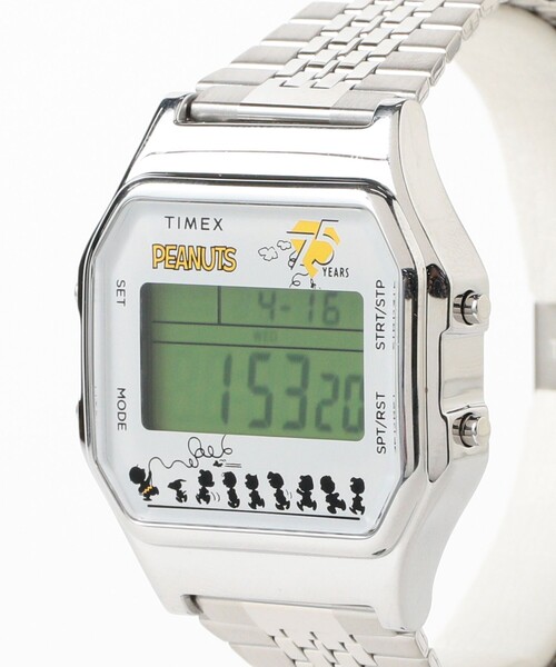 関税送料込★TIMEX X PEANUTS/T80 デジタル腕時計 TIMEX / PEANUTS T80（デジタル腕時計）｜TIMEX（タイメックス