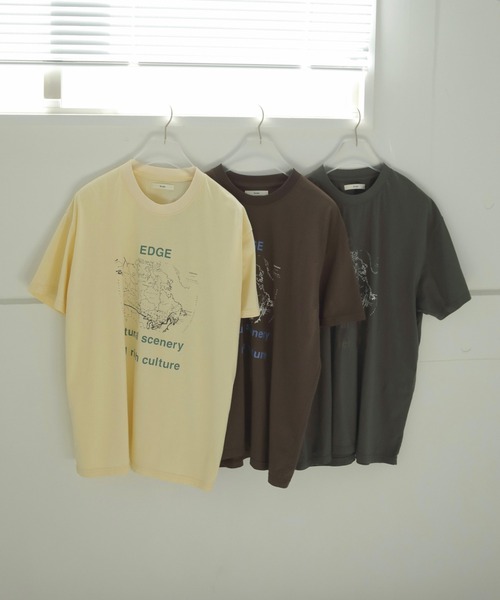 Oversize Print T-shirts（Tシャツ/カットソー）｜anuke