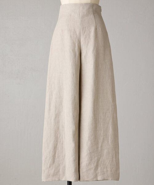 新品未使用❁ビアズリー テックリネン パンツ ベージュ BEARDSLEY BEARDSLEY（ビアズリー）の「テック ワイドカーゴパンツ（カーゴ