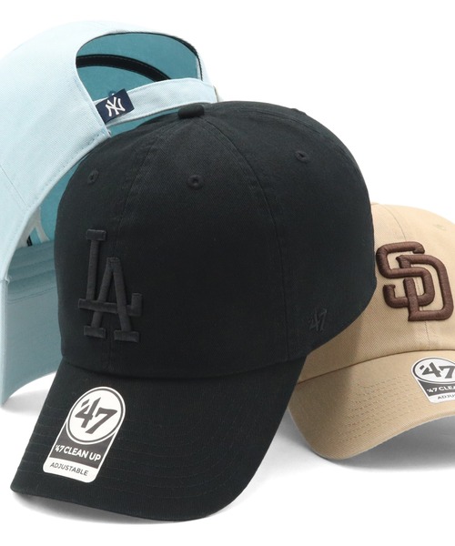 '47（フォーティーセブン）の「’47BRANDフォーティーセブン キャップ クリーンナップ MLBロゴ（キャップ・レディース・ブルー/グリーン/ベージュ/ベージュ系/グリーン系その他/ブラック/ブラウン/ダークグレー/グレー系その他/ベージュ系1/ブラック系/レッド/カーキ/ネイビー/ピンク/ネイビー系1/ホワイト/チャコールグレー/グリーン系その他2/グレー系その他2/レッド系その他/ベージュ系2/レッド系その他2/ブラック系1/ブラウン系その他/パープル/ピンク系その他/ベージュ系3/グリーン系その他3/ホワイト系その他/ブラック系2/ネイビー系2/ブラック系3/ネイビー系3/ブラウン系その他2/ベージュ系4/ブルー系/ブルー系1/ブルー系2/ブルー系3・FREE）」の5枚目の写真