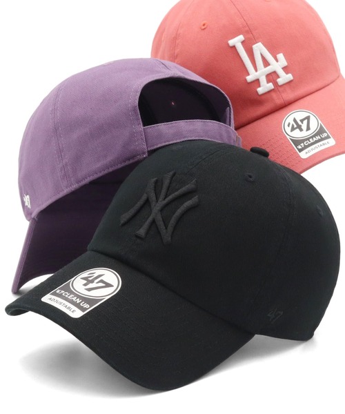 '47（フォーティーセブン）の「’47BRANDフォーティーセブン キャップ クリーンナップ MLBロゴ（キャップ・レディース・ブルー/グリーン/ベージュ/ベージュ系/グリーン系その他/ブラック/ブラウン/ダークグレー/グレー系その他/ベージュ系1/ブラック系/レッド/カーキ/ネイビー/ピンク/ネイビー系1/ホワイト/チャコールグレー/グリーン系その他2/グレー系その他2/レッド系その他/ベージュ系2/レッド系その他2/ブラック系1/ブラウン系その他/パープル/ピンク系その他/ベージュ系3/グリーン系その他3/ホワイト系その他/ブラック系2/ネイビー系2/ブラック系3/ネイビー系3/ブラウン系その他2/ベージュ系4/ブルー系/ブルー系1/ブルー系2/ブルー系3・FREE）」の6枚目の写真