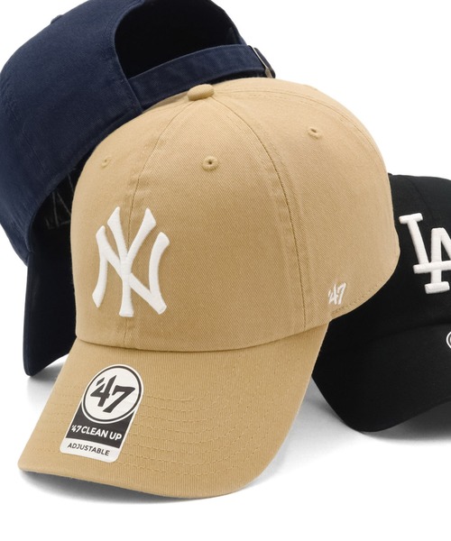 '47（フォーティーセブン）の「’47BRANDフォーティーセブン キャップ クリーンナップ MLBロゴ（キャップ・レディース・ブルー/グリーン/ベージュ/ベージュ系/グリーン系その他/ブラック/ブラウン/ダークグレー/グレー系その他/ベージュ系1/ブラック系/レッド/カーキ/ネイビー/ピンク/ネイビー系1/ホワイト/チャコールグレー/グリーン系その他2/グレー系その他2/レッド系その他/ベージュ系2/レッド系その他2/ブラック系1/ブラウン系その他/パープル/ピンク系その他/ベージュ系3/グリーン系その他3/ホワイト系その他/ブラック系2/ネイビー系2/ブラック系3/ネイビー系3/ブラウン系その他2/ベージュ系4/ブルー系/ブルー系1/ブルー系2/ブルー系3・FREE）」の18枚目の写真