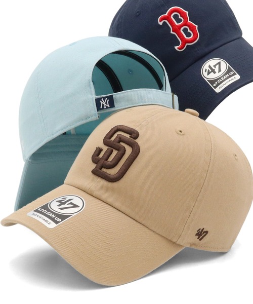'47（フォーティーセブン）の「’47BRANDフォーティーセブン キャップ クリーンナップ MLBロゴ（キャップ・レディース・ブルー/グリーン/ベージュ/ベージュ系/グリーン系その他/ブラック/ブラウン/ダークグレー/グレー系その他/ベージュ系1/ブラック系/レッド/カーキ/ネイビー/ピンク/ネイビー系1/ホワイト/チャコールグレー/グリーン系その他2/グレー系その他2/レッド系その他/ベージュ系2/レッド系その他2/ブラック系1/ブラウン系その他/パープル/ピンク系その他/ベージュ系3/グリーン系その他3/ホワイト系その他/ブラック系2/ネイビー系2/ブラック系3/ネイビー系3/ブラウン系その他2/ベージュ系4/ブルー系/ブルー系1/ブルー系2/ブルー系3・FREE）」の20枚目の写真