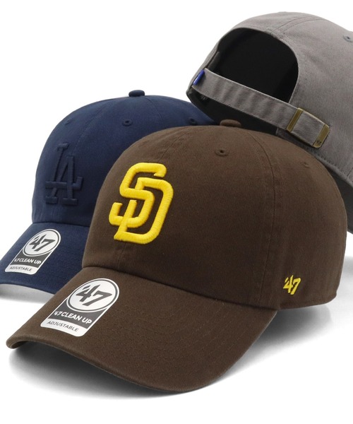 '47（フォーティーセブン）の「’47BRANDフォーティーセブン キャップ クリーンナップ MLBロゴ（キャップ・レディース・ブルー/グリーン/ベージュ/ベージュ系/グリーン系その他/ブラック/ブラウン/ダークグレー/グレー系その他/ベージュ系1/ブラック系/レッド/カーキ/ネイビー/ピンク/ネイビー系1/ホワイト/チャコールグレー/グリーン系その他2/グレー系その他2/レッド系その他/ベージュ系2/レッド系その他2/ブラック系1/ブラウン系その他/パープル/ピンク系その他/ベージュ系3/グリーン系その他3/ホワイト系その他/ブラック系2/ネイビー系2/ブラック系3/ネイビー系3/ブラウン系その他2/ベージュ系4/ブルー系/ブルー系1/ブルー系2/ブルー系3・FREE）」の15枚目の写真