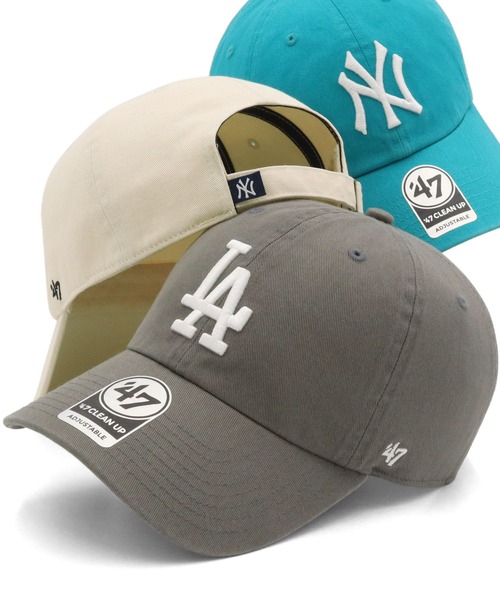 '47（フォーティーセブン）の「’47BRANDフォーティーセブン キャップ クリーンナップ MLBロゴ（キャップ・レディース・ブルー/グリーン/ベージュ/ベージュ系/グリーン系その他/ブラック/ブラウン/ダークグレー/グレー系その他/ベージュ系1/ブラック系/レッド/カーキ/ネイビー/ピンク/ネイビー系1/ホワイト/チャコールグレー/グリーン系その他2/グレー系その他2/レッド系その他/ベージュ系2/レッド系その他2/ブラック系1/ブラウン系その他/パープル/ピンク系その他/ベージュ系3/グリーン系その他3/ホワイト系その他/ブラック系2/ネイビー系2/ブラック系3/ネイビー系3/ブラウン系その他2/ベージュ系4/ブルー系/ブルー系1/ブルー系2/ブルー系3・FREE）」の10枚目の写真