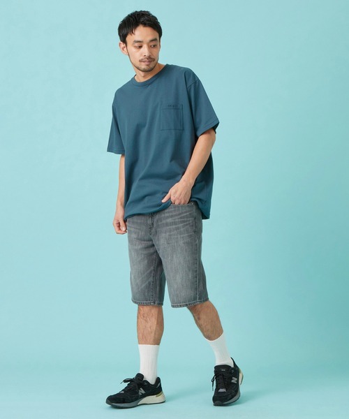 EDWIN(エドウィン)の「EDWIN エドウィン BASIC ショーツ デニムパンツ(デニムパンツ・メンズ・ライトインディゴブルー/ダークインディゴブルー/ブラック系その他2/インディゴブルー・SMALL/MEDIUM/LARGE/X-LARGE)」の14枚目の写真