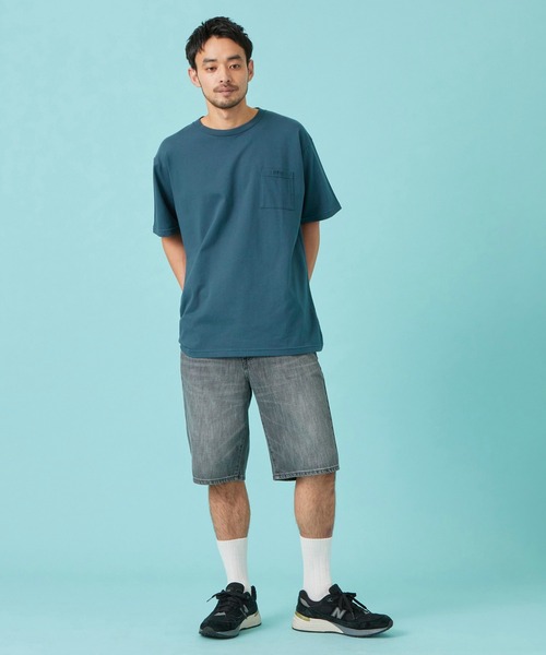 EDWIN(エドウィン)の「EDWIN エドウィン BASIC ショーツ デニムパンツ(デニムパンツ・メンズ・ライトインディゴブルー/ダークインディゴブルー/ブラック系その他2/インディゴブルー・SMALL/MEDIUM/LARGE/X-LARGE)」の15枚目の写真