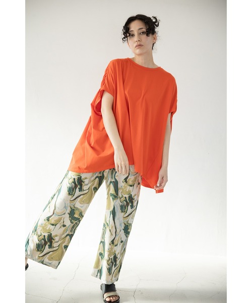 OSMOSIS（オズモーシス）の「プリントパンツ（その他パンツ・レディース・ブラック/ネイビー/グリーン・ONE SIZE）」の4枚目の写真