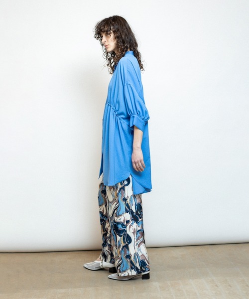 OSMOSIS（オズモーシス）の「プリントパンツ（その他パンツ・レディース・ブラック/ネイビー/グリーン・ONE SIZE）」の12枚目の写真