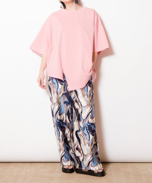 OSMOSIS（オズモーシス）の「プリントパンツ（その他パンツ・レディース・ブラック/ネイビー/グリーン・ONE SIZE）」の22枚目の写真