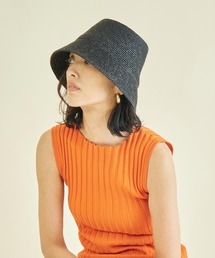 Settimissimo（セッティミッシモ）の「サイズ調節可能 ラフィア ブレード ランプ ハット（ハット）」