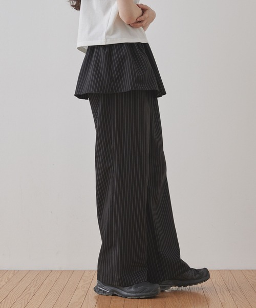 プリーツレイヤードスカート プリーツレイヤードスカート｜J'aDoRe JUN ONLINE OUTLET