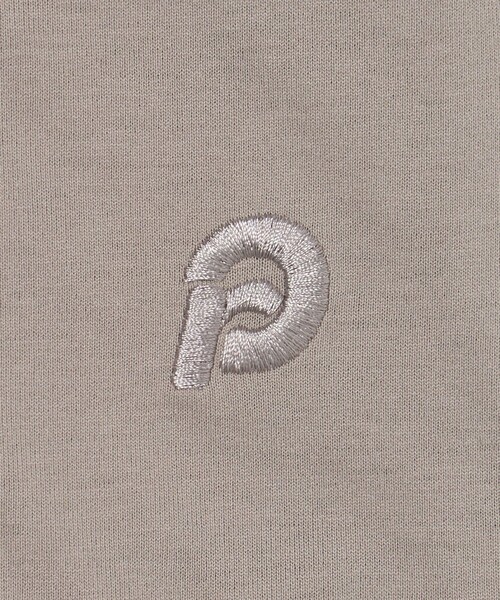 green label relaxing（グリーンレーベルリラクシング）の「【WEB限定】＜GLR or＞ロゴ ノースリーブ -吸水速乾・抗菌-（タンクトップ・メンズ・モカ/ブラック/ホワイト/ライトグレー・S/M/L）」の12枚目の写真