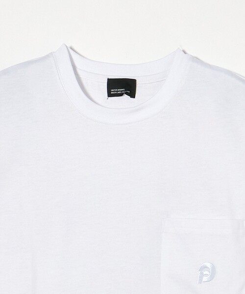 green label relaxing（グリーンレーベルリラクシング）の「【WEB限定】＜GLR or＞ロゴ ノースリーブ -吸水速乾・抗菌-（タンクトップ・メンズ・モカ/ブラック/ホワイト/ライトグレー・S/M/L）」の15枚目の写真