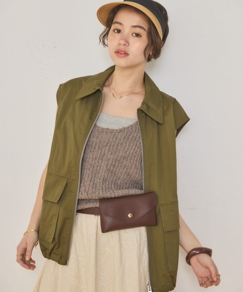 MIRROR STOKE（ミラーストーク）の「【ZOZO限定／追加】BELT POUCH/ベルトポーチ（ボディバッグ/ウエストポーチ・レディース・ブラウン/ブラック・MEDIUM）」の5枚目の写真