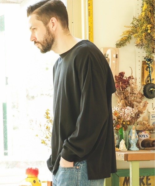 MR.OLIVE（ミスターオリーブ）の「88/12 VINTAGE MATERIAL / VENTILATION L/S T-SHIRT（Tシャツ/カットソー・メンズ・オフホワイト/ブラック/ネイビー・MEDIUM/LARGE）」の16枚目の写真