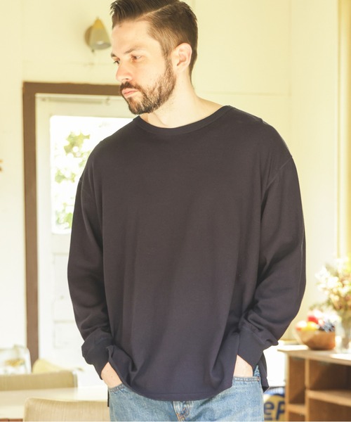 MR.OLIVE（ミスターオリーブ）の「88/12 VINTAGE MATERIAL / VENTILATION L/S T-SHIRT（Tシャツ/カットソー・メンズ・オフホワイト/ブラック/ネイビー・MEDIUM/LARGE）」の12枚目の写真