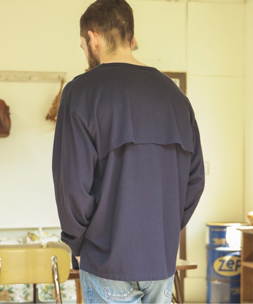 MR.OLIVE（ミスターオリーブ）の「88/12 VINTAGE MATERIAL / VENTILATION L/S T-SHIRT（Tシャツ/カットソー・メンズ・オフホワイト/ブラック/ネイビー・MEDIUM/LARGE）」の11枚目の写真