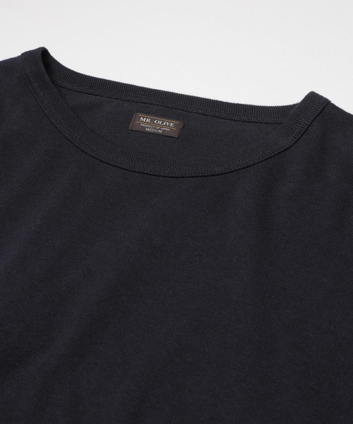 MR.OLIVE（ミスターオリーブ）の「88/12 VINTAGE MATERIAL / VENTILATION L/S T-SHIRT（Tシャツ/カットソー・メンズ・オフホワイト/ブラック/ネイビー・MEDIUM/LARGE）」の6枚目の写真