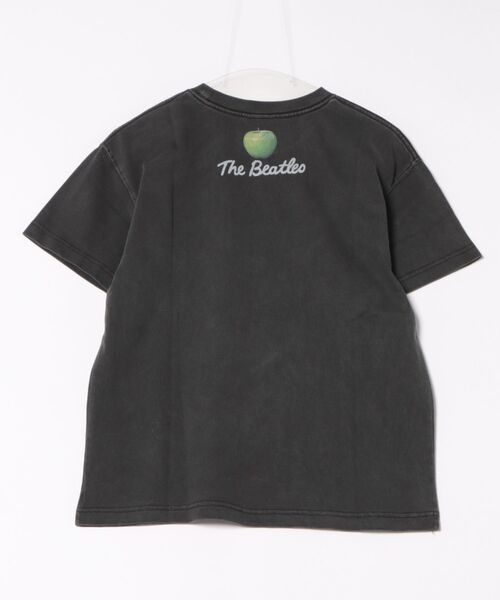 2009年 Beatles ビートルズ プリントTシャツ 黒 サイズS The Beatles tシャツ THE BEATLES（ザ ビートルズ）別注ロゴ