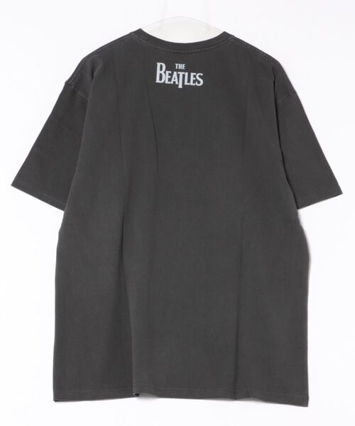 Preloved プレラブド　シンゾーン　THE BEATLES Tシャツ 黒 00's HARLEY-DAVIDSON ポケットTシャツ “FADE BLACK