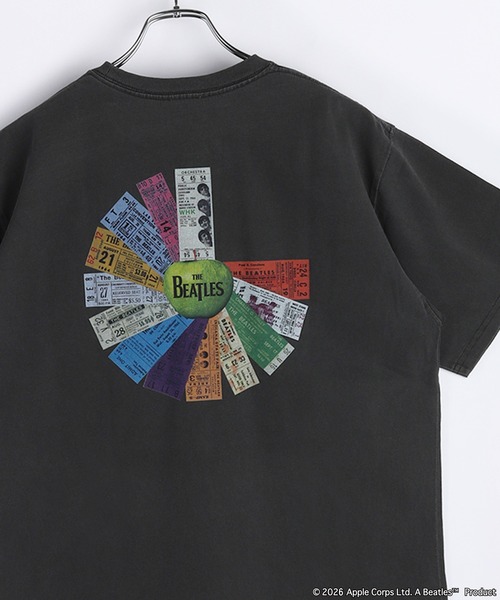 希少 BEATLEMANIA 半袖プリントTシャツ ビートルズ The Beatles / ビートルズ プリント 半袖Tシャツ（Tシャツ/カットソー